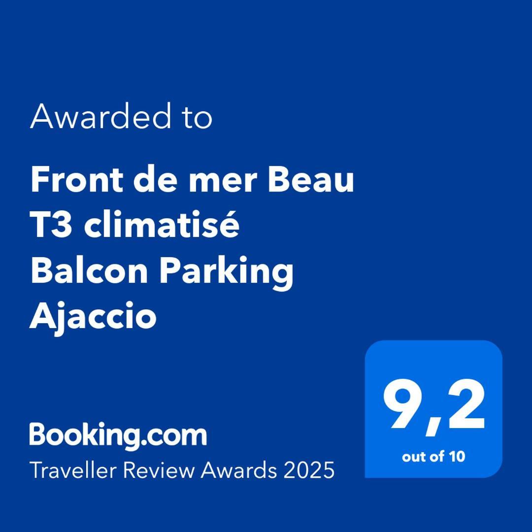 Front De Beau T3 Climatise Balcon Parking Ajaccio *